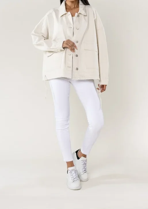 Jeansjacka oversized