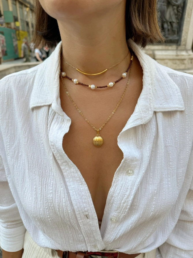 Halsband Shell